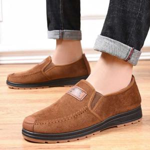 발편한 남자 겨울 데일리 슈즈 겨울 단화 털신 로퍼