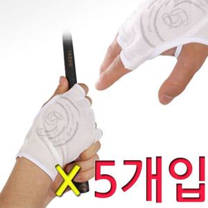 자외선차단장갑 BOOM 자외선 차단용 골프장 손등장갑 X 5개입