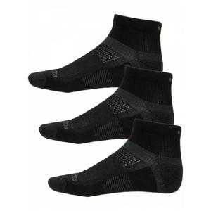 써코니 인페르노 쿠션 쿼터 삭스 3팩 블랙 S355170-002