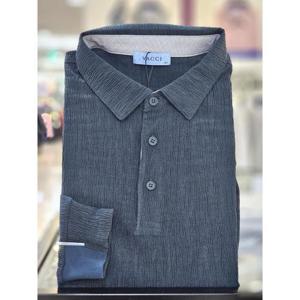 바찌 세이브존07 지지미 카라 티셔츠 VT1O1BR101E03L