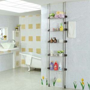 욕실선반 5단 400 수납선반 기둥선반 선반