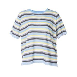 [몬테밀라노]스트라이프 나염 기본 티셔츠 QL506T1969A