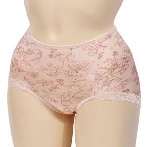 플라워 패턴 부드러운 인견 여성팬티