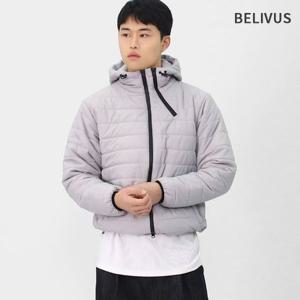 빌리버스 남성 겨울 데일리 투웨이 점퍼 퀼팅 경량 후드 고프코어 패딩 BRAT120