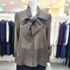 [KL]리본타이블라우스 KWBLPI3000