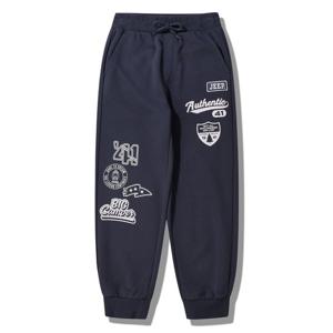 [지프키즈]배색 프린트 조거팬츠  KQ3TPU973