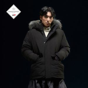 [밀레]고기능 고어텍스 윈드스타퍼 구스 다운자켓_MLUWG210