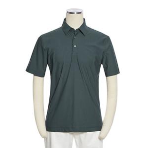 [레노마캐주얼]26 S/S 시즌 남성티셔츠 반팔 스판 카라 티셔츠(카키) RRJMTT74B