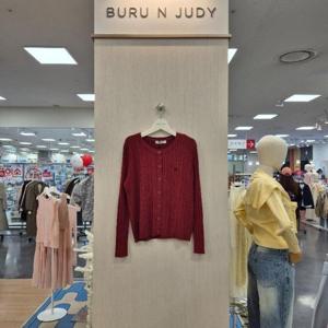 부루앤쥬디 HC42 리본자수꽈가디건 BBRJCD453C