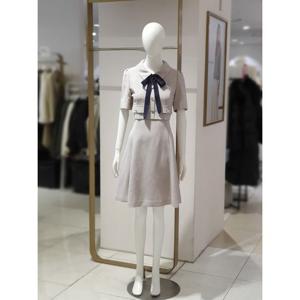 [에꼴드파리]MARIO(미센스)스탠 칼라 타이 원피스 185MB54OPM185D