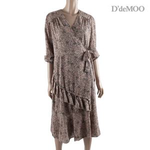 [디데무]KW1908514 플라워랩원피스