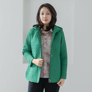 엄마옷 마담4060 사각교차누빔점퍼 중년여성 데일리 -ZJP2603001-