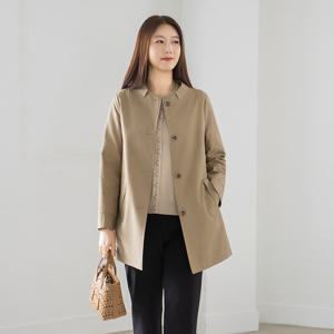 엄마옷 마담4060 하이넥노카라코트 중년여성 데일리 -ZCO2603002-