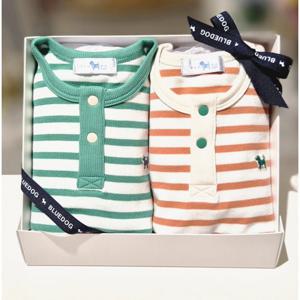 블루독베이비 10 26SS 스트라이프골지상하복2종세트(쌍둥이선물아기옷) (1463706722526)