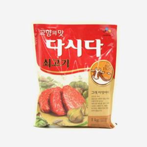 볶음요리 조미료 CJ 백설 쇠고기 다시다 1kg