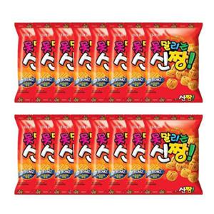 과자박스 크라운 신짱 아이 사무실 간식 120g 16개 1Box