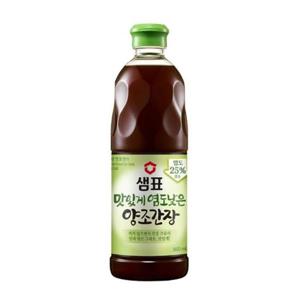 샘표 맛있게 염도낮은 양조간장 860ml