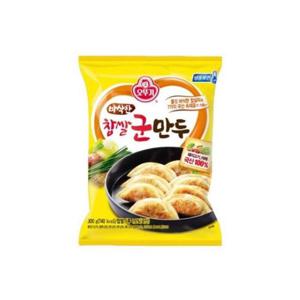 오뚜기만두 (냉동)오뚜기 바삭한찹쌀군만두300gX2입