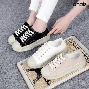 [아나이스] 데일리 캔버스 스니커즈 3cm_26S134