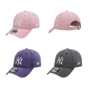 [뉴에라키즈]15151441-43 MLB 뉴욕 양키스 피그먼트 워시드 언스트럭쳐 볼캡
