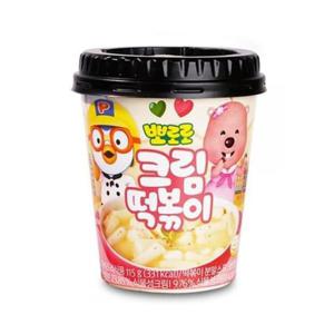 즉석떡볶이 뽀로로 크림 떡볶이 115g