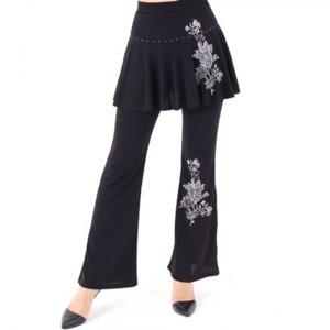 LDP4800 검정 원피스 시즌 스팽글 여성 슈트 라틴댄스 헬스