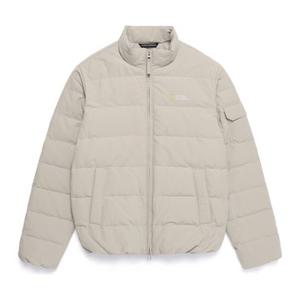 내셔널지오그래픽N254UDW922 헤론 스탠드넥 경량 구스다운 점퍼 MOURNING BEIGE