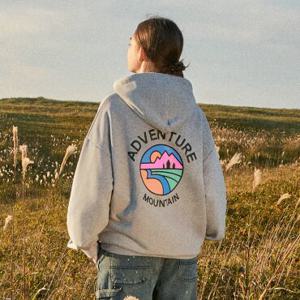 플루크 서클 마운틴 후드 티셔츠 FHT2030-Z / 4color W