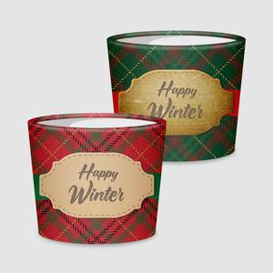 카마코 겨울 에어홀더 체크패턴2종세트 12/16온스(98파이) 500개