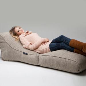 [아트박스 POOM]아트박스/엠비언트라운지 1인용 좌식쇼파 빈백 Conversion - 컨버젼 Eco Weave 베이지