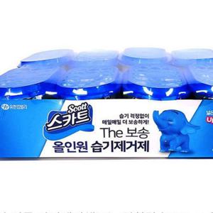 제습제 냄새 곰팡이예방 습기제거제 스카트 8개입