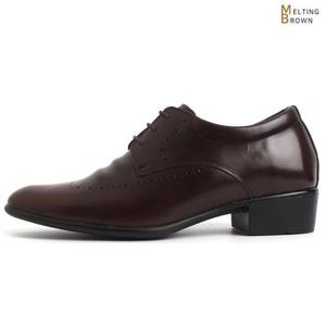 [멜팅브라운] 남자 구두 남자 키높이 구두 신사화 D41