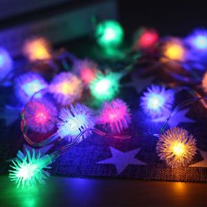 스노우30P 투명선 컬러 배터리형 크리스마스 캠핑조명