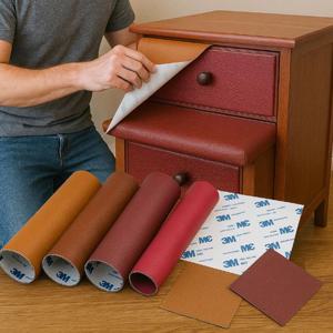 인조가죽스티커 소파리폼 3M접착식40x25cm수선보수