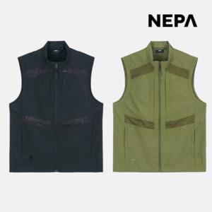 네파 남성 에코 브리즈 스텐넥 메쉬 베스트 여름 경량 메쉬 조끼 등산 여행 하이킹 7L31461