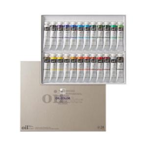아트박스/아트피스 신한 전문가용 유화 물감 세트 20ml 24색