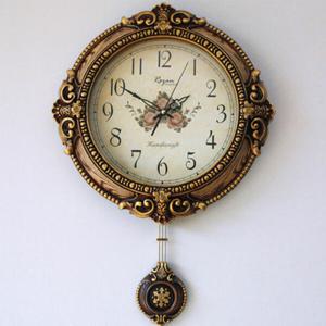 아트박스/마지우 엔틱로즈추벽시계(골드)