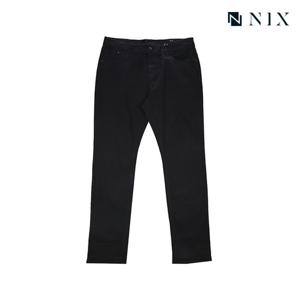 [닉스][닉스] 남성 기모 10수 블랙 컴포트 데님 팬츠_FNKWCDC101