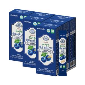 비타오리진 NFC착즙 유기농 블루베리스틱 14포 x 6박스 / 블루베리즙