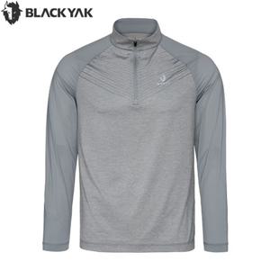블랙야크 남성 여름 등산 아웃도어 긴팔티셔츠 카이에 집업 긴팔티1 1BYZTMV003MG