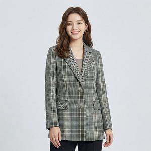[조이너스]체크 카라 자켓-JS23ZB2002314B