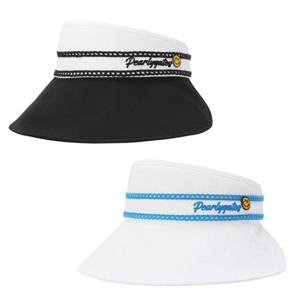 [파리게이츠]521F2CP011-여성 레이스띠 포인트 와이드챙 바이저 골프모자-(26년S S)