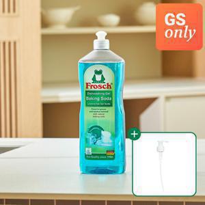 [GS단독] 프로쉬 대용량 주방세제 베이킹소다 1L (+펌프 증정) 맨손설거지/피부저자극