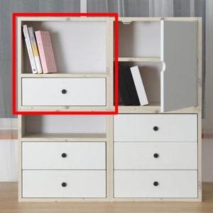 도어박스 점보 1단 서랍장(완제품) 1p