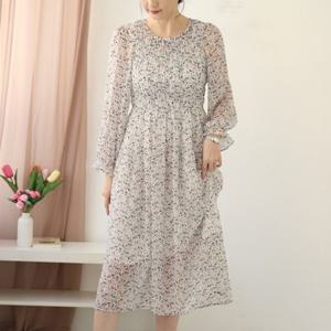 [웬디즈갤러리]랑랑 스모크 원피스 /쉬폰 페미닌 봄원피스 UOP105