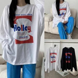 [강물처럼]위쉬몰 GB 홀리라운드박시티셔츠(V155H509) 빅사이즈