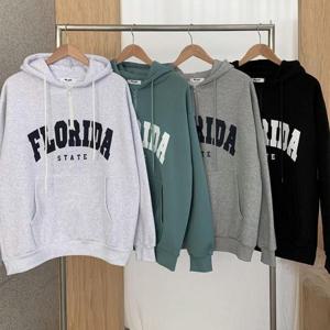 [강물처럼]빅사이즈티 V743L512 플로리다아노락후드티 MC (43595