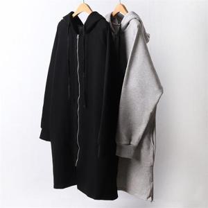 [강물처럼]빅사이즈사랑해요 w143L211 스트링오버핏후드집업 WW