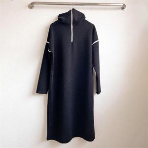 [강물처럼]아이우먼 라인포인트업지퍼원피스 BSN844M301 빅사이