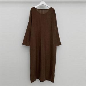 [강물처럼]아이우먼 토이브이박스롱원피스 GLN823M301 빅사이즈